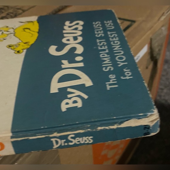 1963 Vintage "Hop on Pop" by DR. SEUSS 1st ed Random house Rare With Jacket - Picture 10 of 14